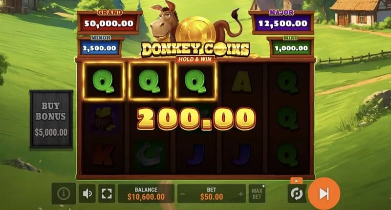Donkey Coins Hold & Win - Hold & Win মোড শুরু হচ্ছে